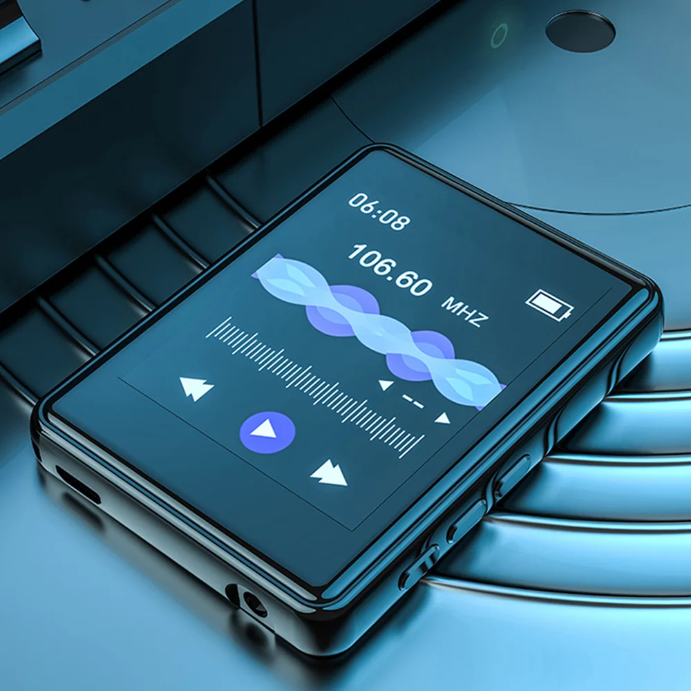 Mp3-плеер RUIZU M17 с сенсорным экраном Bluetooth 16 Гб поддержка FM-радио запись электронной