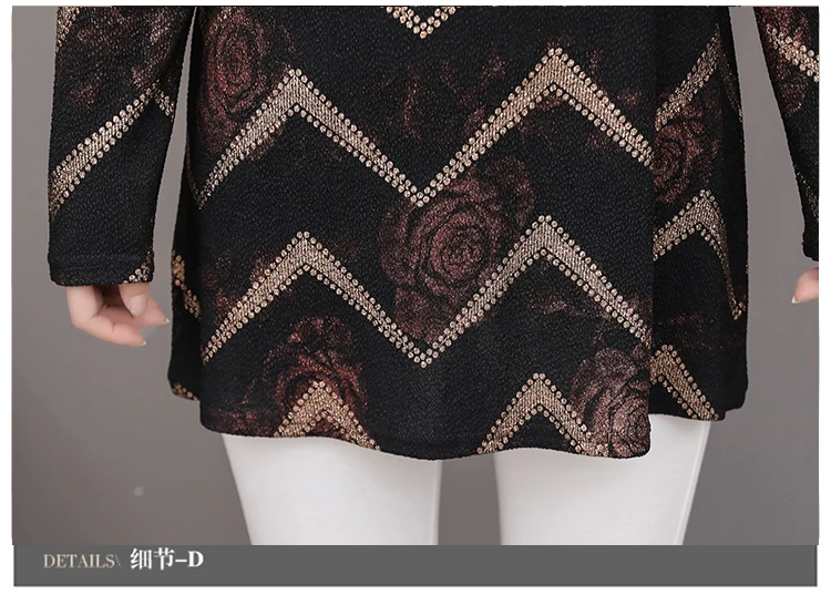 5XL размера плюс красные женские винтажные Длинные Блузки модная Осенняя рубашка с длинным рукавом Женские полосатые топы camisas mujer элегантные