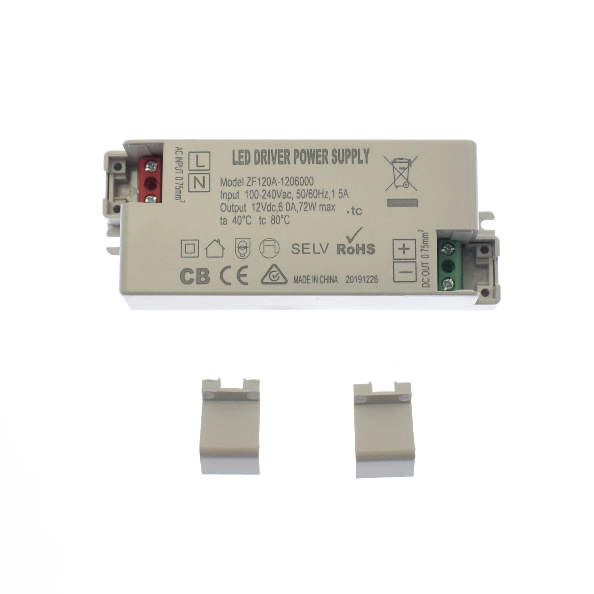 AC 100 240 V светодиодные фонари Внешний привод постоянного давления DC 12 Мини ультра