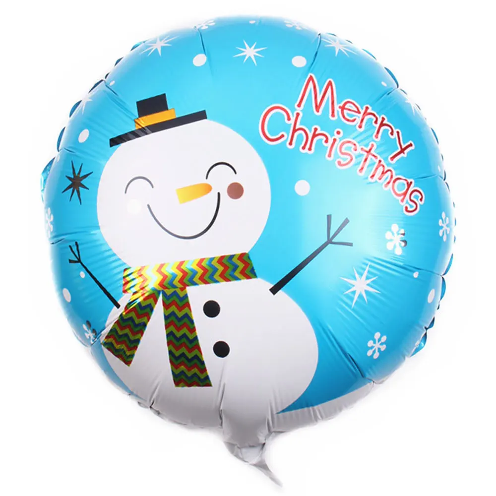 

18inch Christmas Round Foil Balloons Wedding Ballons Decorations Anniversaire Baby Shower Happy Birthday Gifts Party Supplies