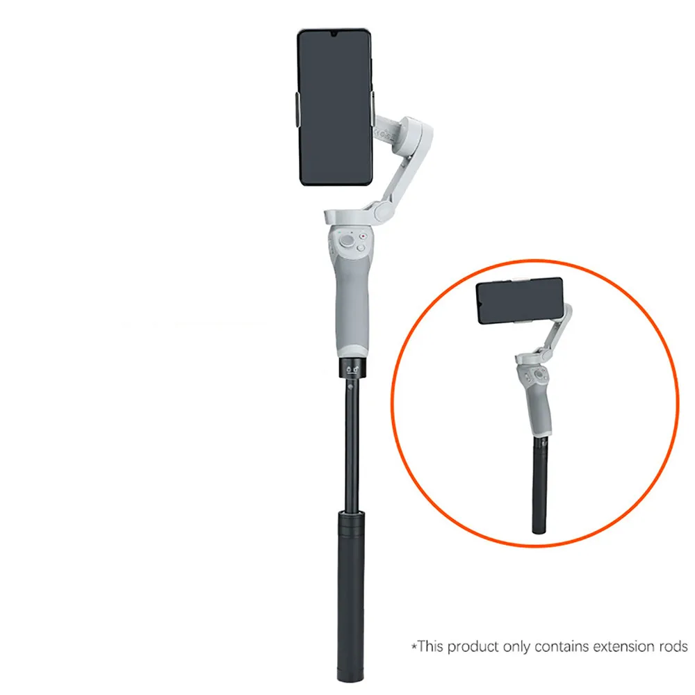 selfie stick handheld stabilizer adjustable rod extension pole monopod pole stick for dji osmo mobile 4 phone gimbal spare parts free global shipping
