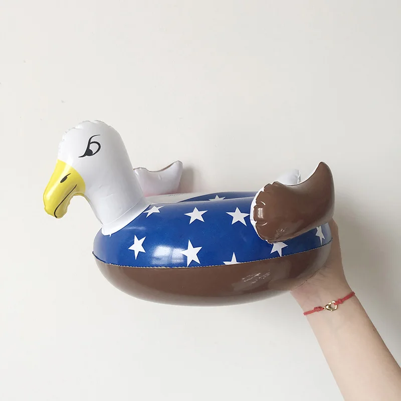 7 видов стилей мини милые надувные подставки в форме животных для воды бассейна