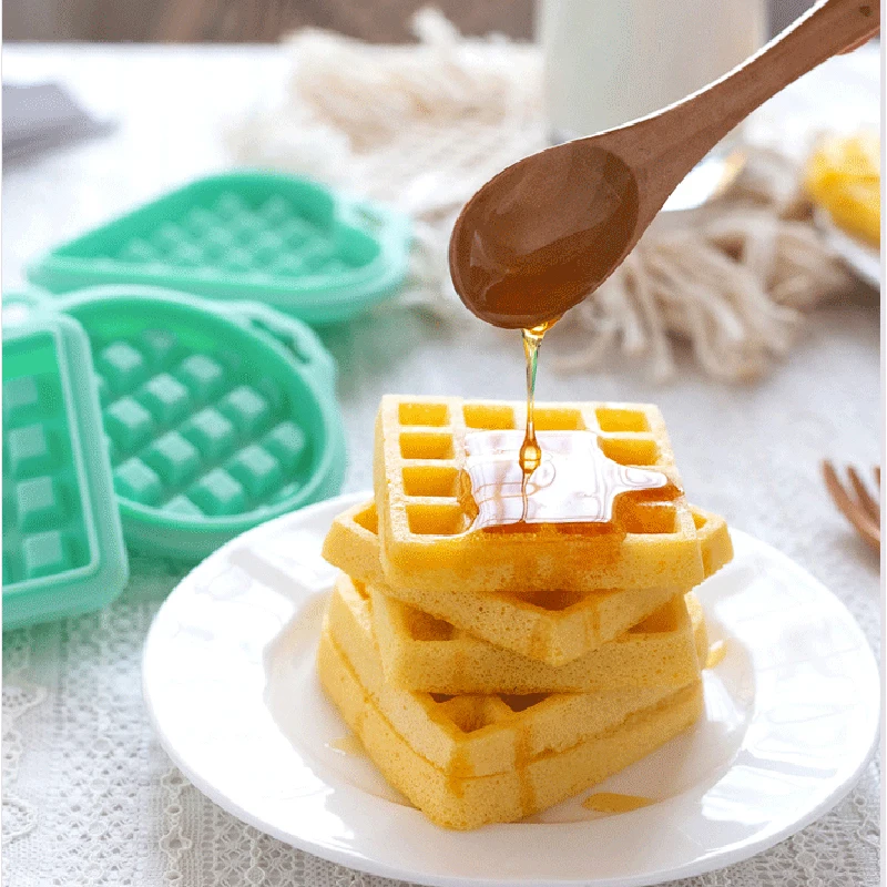 5 шт. комплекты Еда Класс силиконовая для вафель пресс форм Кухня охраны