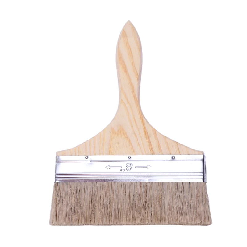 

8-inch Width Soft Bristle Painting Drawing Oil Paint Brush Pen