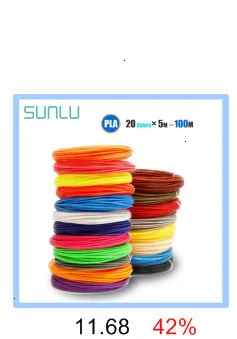 SUNLU 3D ручки для печати Поддержка 1,75 мм PLA/PLC/ABS нити Цифровой 3D Ручка для рисования для детей и взрослых DIY подарок SL-300A
