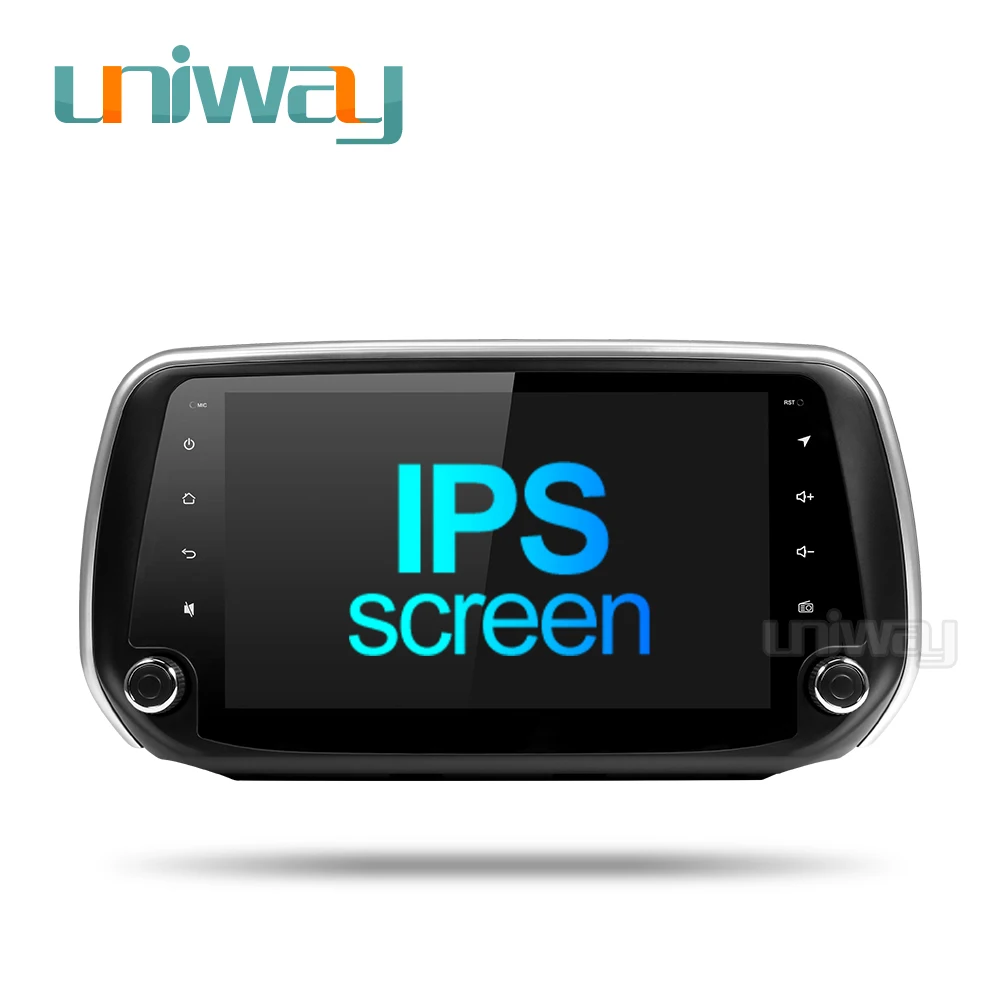 Uniway 2G + 32G android 9 0 автомобильный dvd для Hyundai Santa Fe мультимедиа автомобильное радио gps