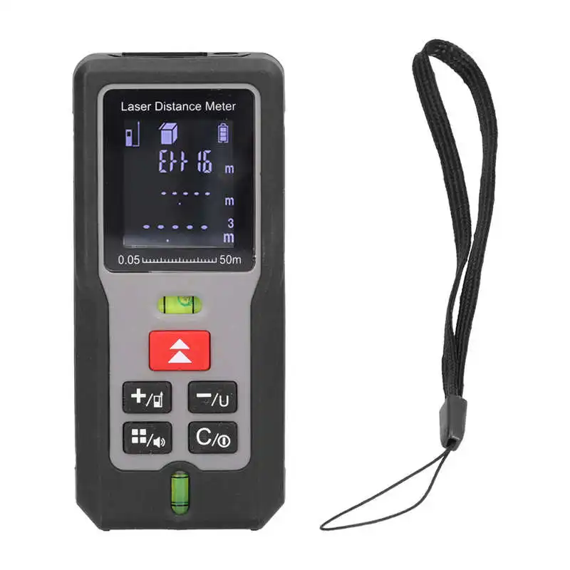 

Angle Gauge Carpenter Tools M50 High Precise Distance Measure Meter 50m Infrared Rangefinder for Measuring Distance