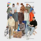 Простые толстовки Alt Basics в стиле унисекс, зимние толстые теплые флисовые толстовки, парная свободная толстовка с капюшоном 167W17