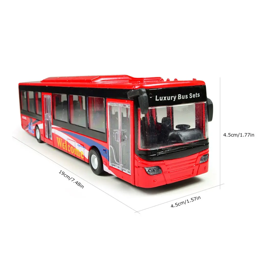 

1:50 Alloy Air Conditioner Cmb 12400 Bus Childrens Toy Car 1:50 Alloy Air-Conditioned Bus School Bus Model Diecast Toy Car