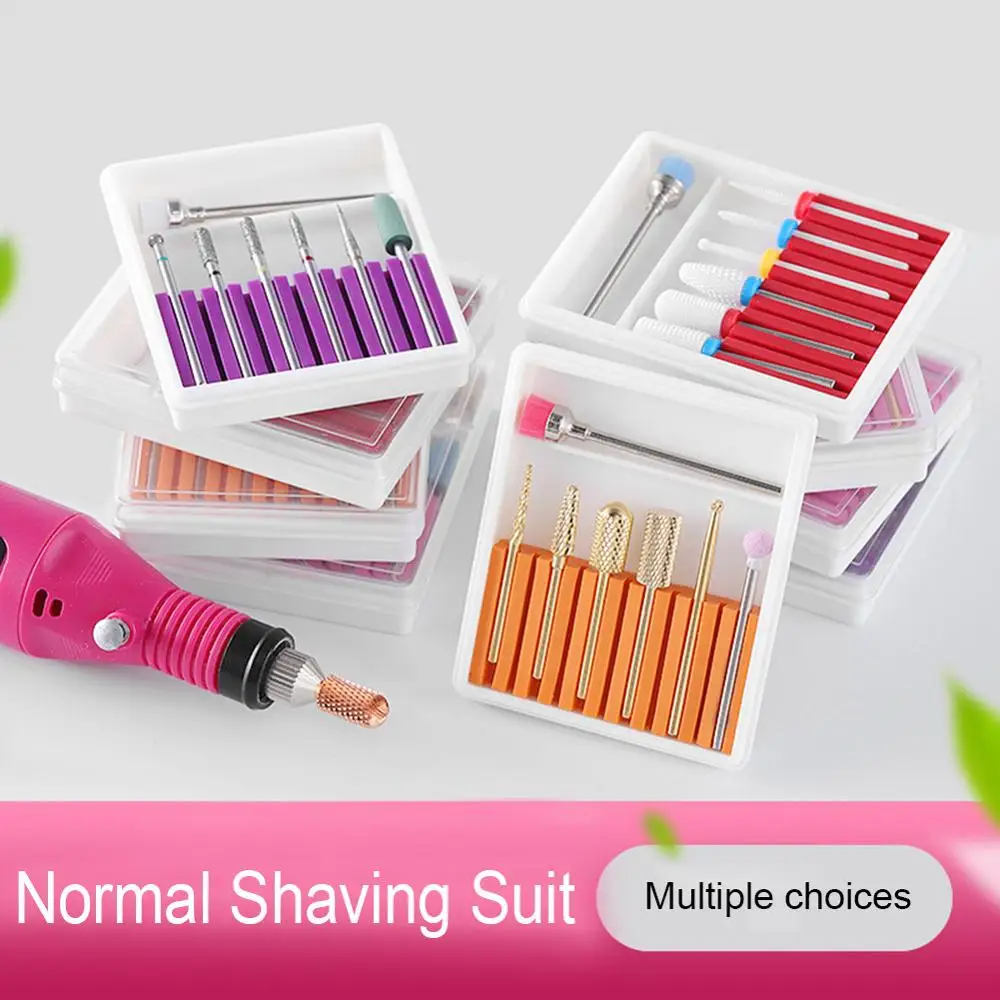 Набор керамических фрез для ногтей 7 шт. сменные фрезы полировки инструменты