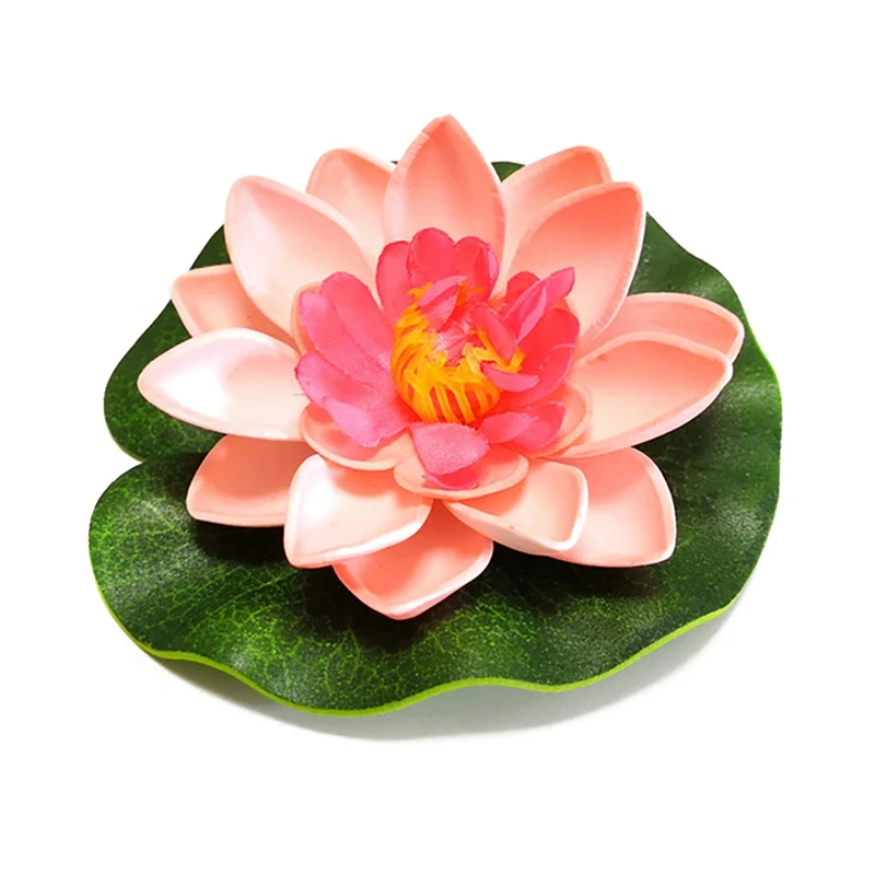 

JW-10CM Simulation Lily Fake Flower Pool Fish Tank Decoration Simulation Flower Water Lily Fake Lily