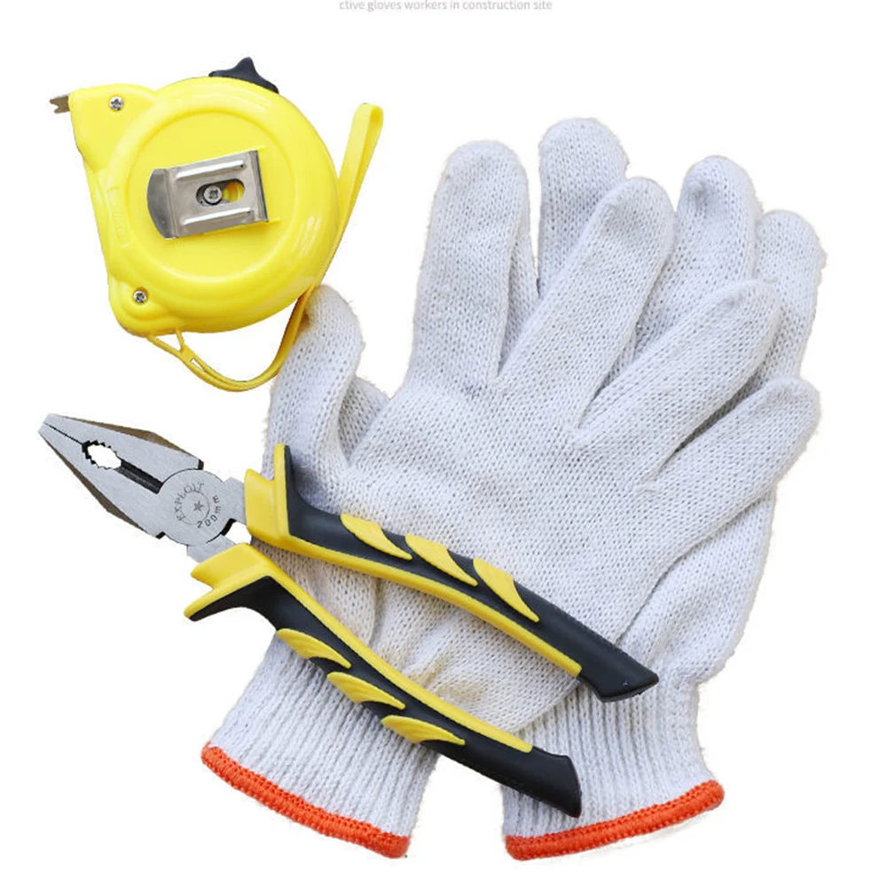 

40 Pairs Nylon Glove Garden gloves For Men Female Working Oven Goalkeeper Mechanic 21cm 8.3inch Hand Tools Faster Ships
