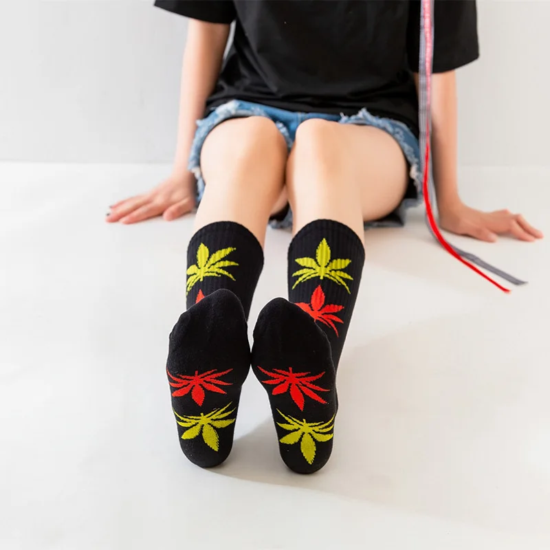 Модные велосипедные спортивные удобные высококачественные хлопковые носки 1