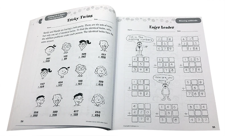 

Original Popular Education Books Scholastic Success with Math, Grade 2