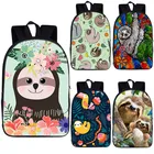 Рюкзак женский, для мальчиков и девочек, с забавными животными, с принтом 