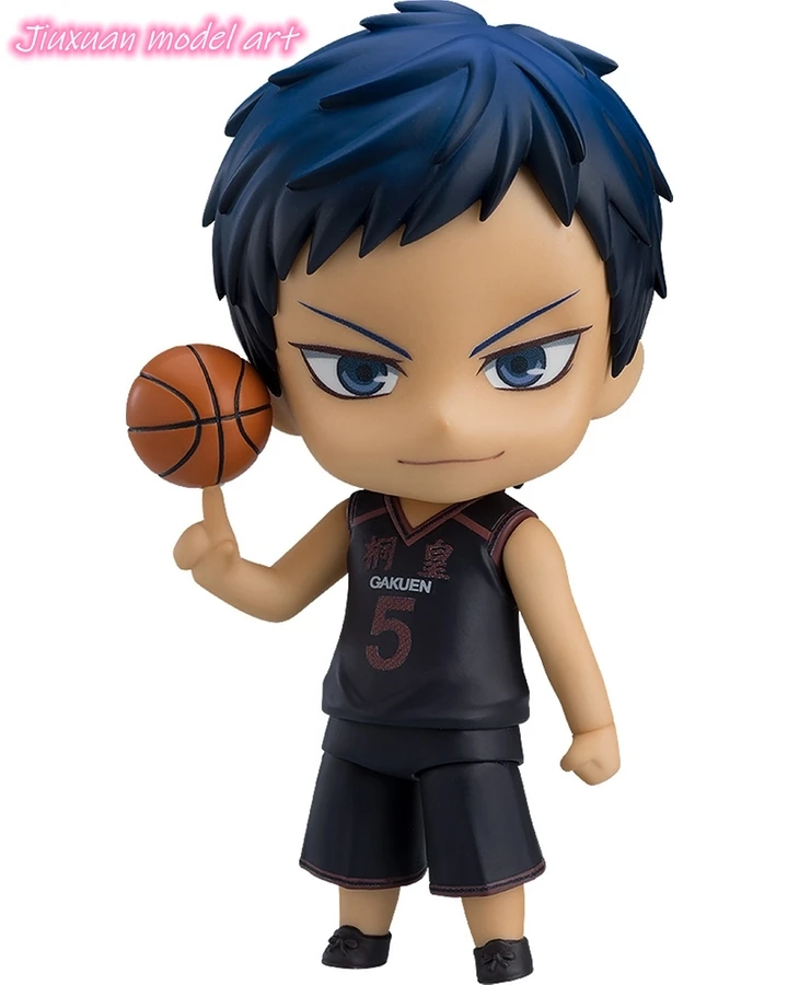 

100% Original genuine Aomine Daiki Q version figma Action Figure Anime Figure Model Toys Doll Gift from Kuroko's Basketball