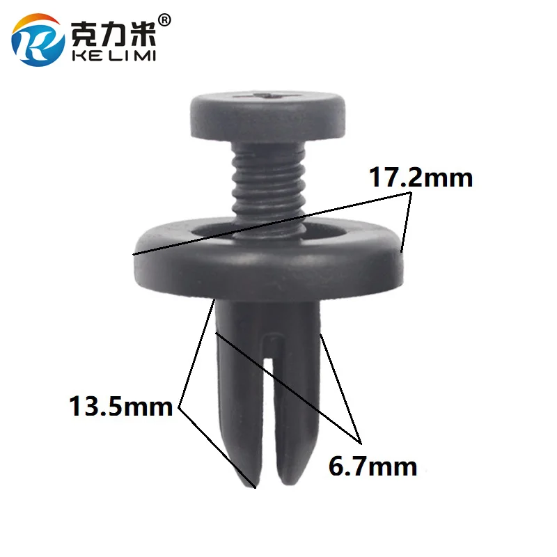 50x автомобильный бампер крыло дверной фиксатор заклепки для BMW Toyota Mazda