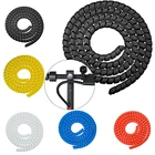 Гибкая спиральная протекторная трубка для электрического скутера, гибкая трубка для обмотки, подходит для Xiaomi M365PRO G30 Management