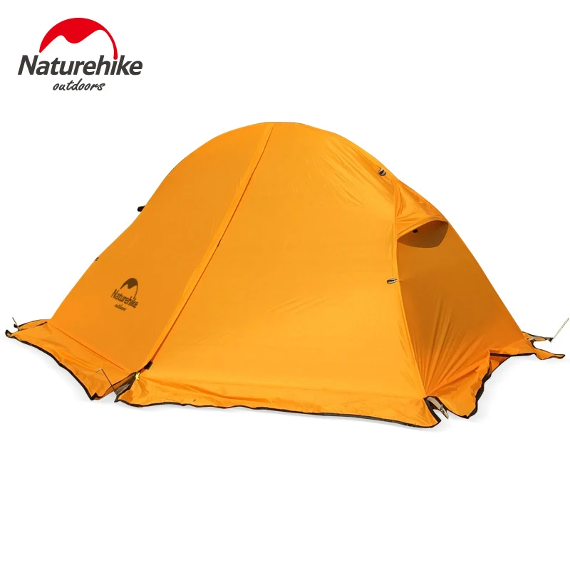 Палатка Naturehike туристическая Ультралегкая двухслойная из силиконовой ткани 210T 20D