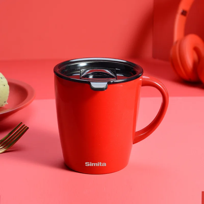 

Simita Coffee Mug,Stainless Steel Beer Coffee Cup, Double Wall Heat Resistant Tea Mug,Eco-Friendly Thermocup For Gifts MJ