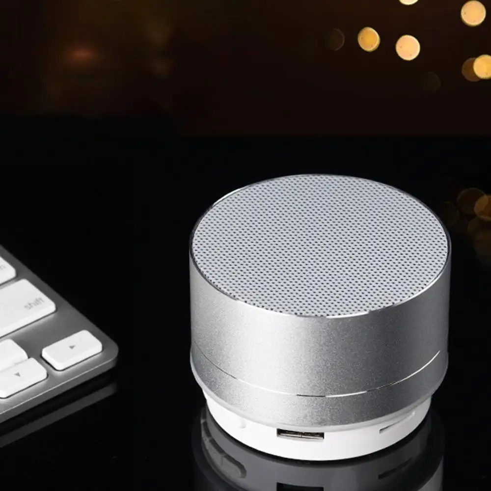 

Metal Wireless Speaker Mobile Computer Subwoofer Mini Cannon Wireless Card Wireless Speaker Subwoofer