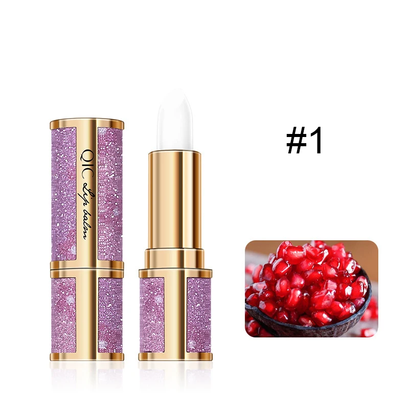 1 шт. фруктовый аромат помада с изменением цвета блеск прозрачный губная