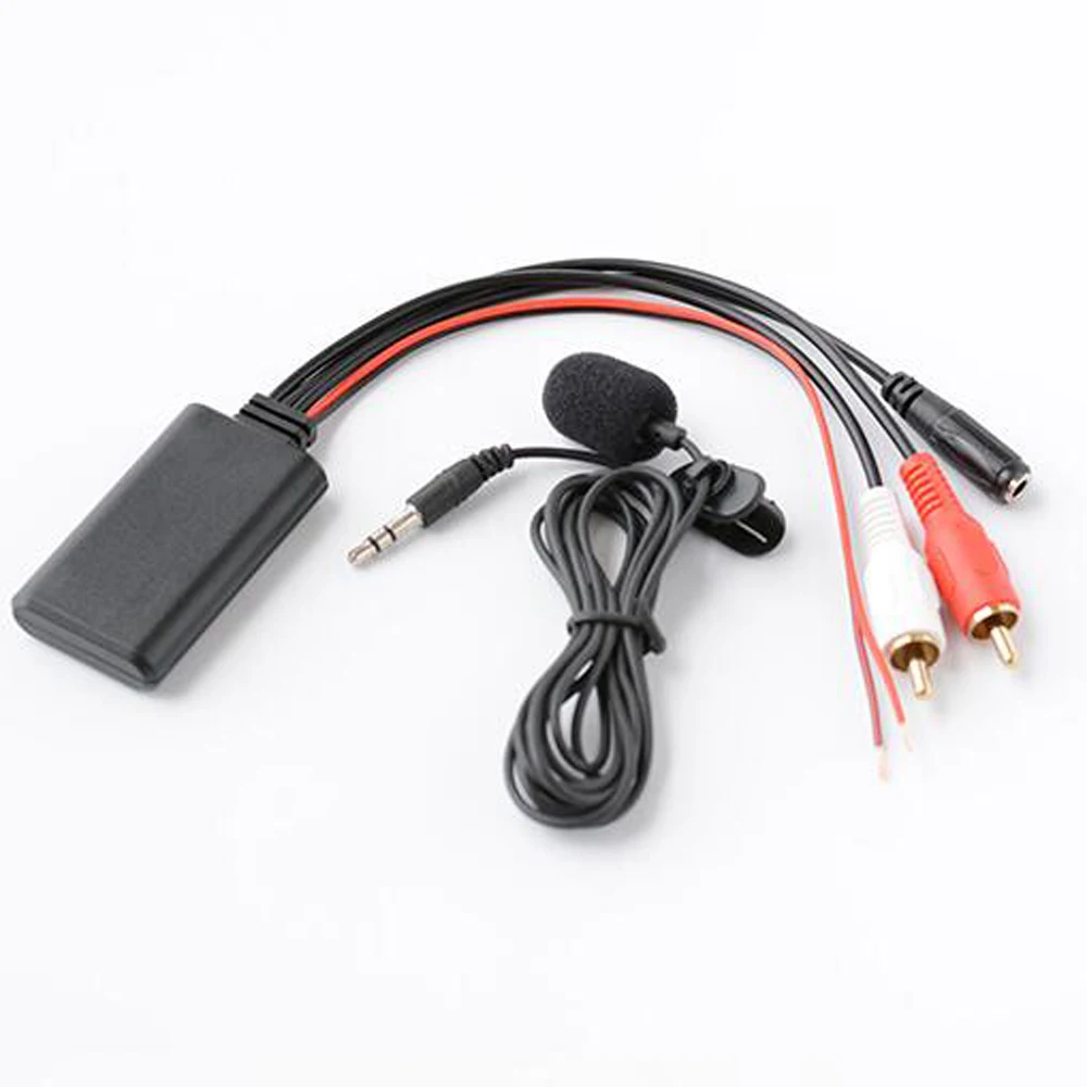 Автомобильный Bluetooth адаптер ebilink RCA AUX беспроводная гарнитура для аудио микрофон