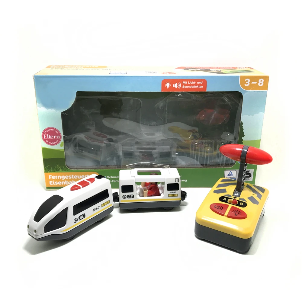 W04 Бесплатная доставка Электрический поезд с дистанционным управлением 2 секции