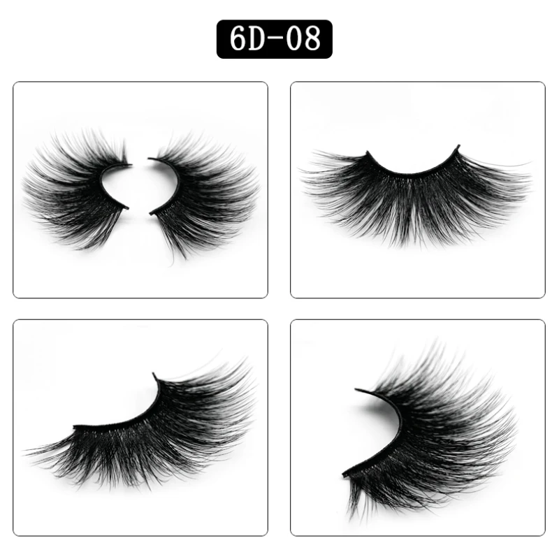 10 видов 25 мм в упаковке натуральные накладные ресницы для женщин 2020 мягкие