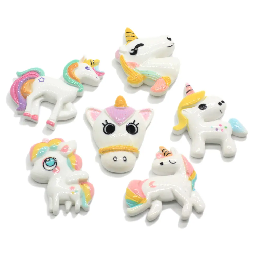 10/100 шт. Новые популярные полимерные Стразы плоские с оборота Uni кукуруза рога