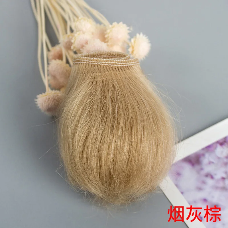 Bybrana bjd мохер парик ряд 5 см многоцветные дополнительно sd кукла красота свинья ob11 DIY ручной работы материал парик