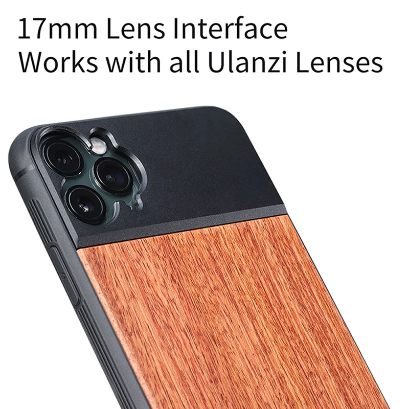 Чехол для телефона Ulanzi 1 33x с анаморфным объективом 10X макросъемки iPhone 11 Pro Max