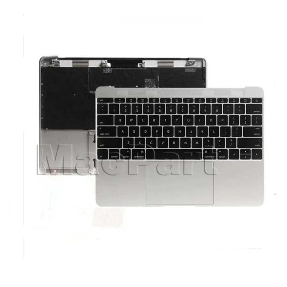 Для Macbook 12 дюймов A1534 Topcase с подсветкой клавиатуры США трекпад