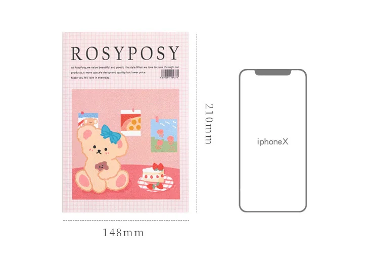 

3Sheets/pack Kawaii Cute Bear Life Stickers Book Ablum Diary Scrapbooking Label Sticker Stationery School Office Supplies n815