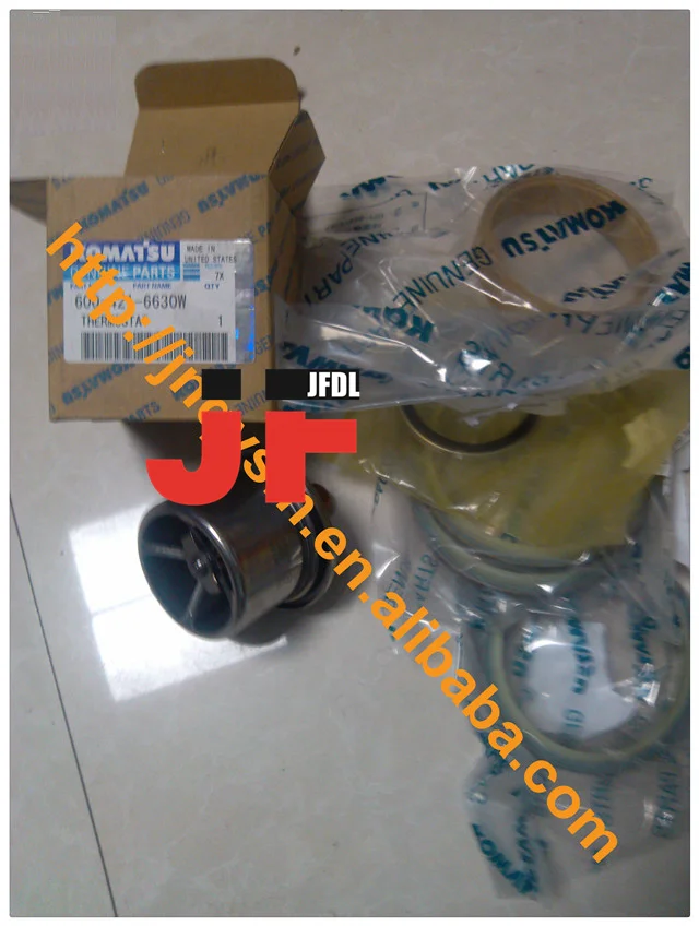 

High Grade 6D125E engine parts 600-421-6630 thermostat