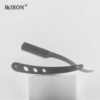 riron professional mens shaver replac razor for shave man manual straight barber edge shaving knives hair remover tool