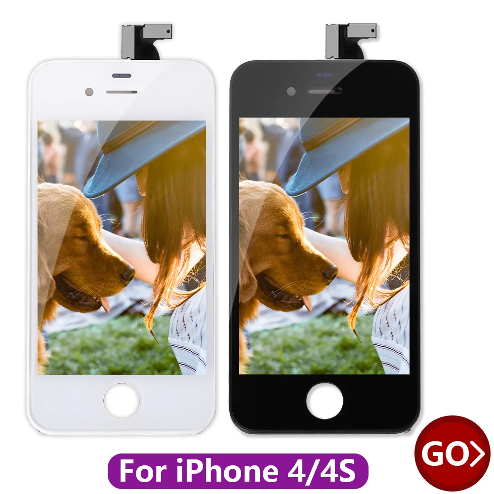 10 шт./лот белый и черный AAAAA Фирменная Новинка для iPhone 5 г 5S 5C SE 4 ''ЖК дисплей сенсорный экран планшета Ассамблеи+ подарок