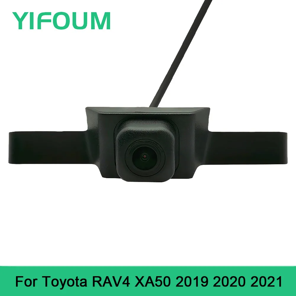 

YIFOUM HD CCD Car Front View Parking Night Vision Positive Waterproof Logo Camera For Toyota RAV4 XA50 2019 2020 2021