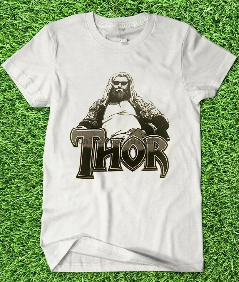 

SDCC 2019 Fat Thor T Shirt White Short Sleeve