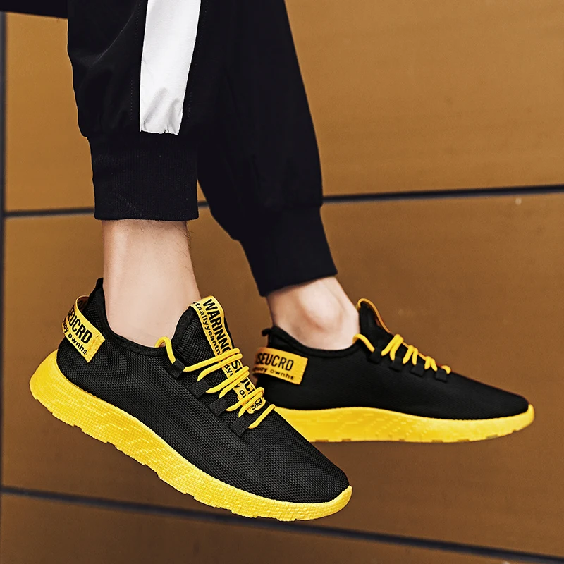 

Men Running Shoes Breathable Sport Fashion Casual Light weight Shoes Cushioning Mesh Sneakers Big Size Male Lace Up Men Footwear