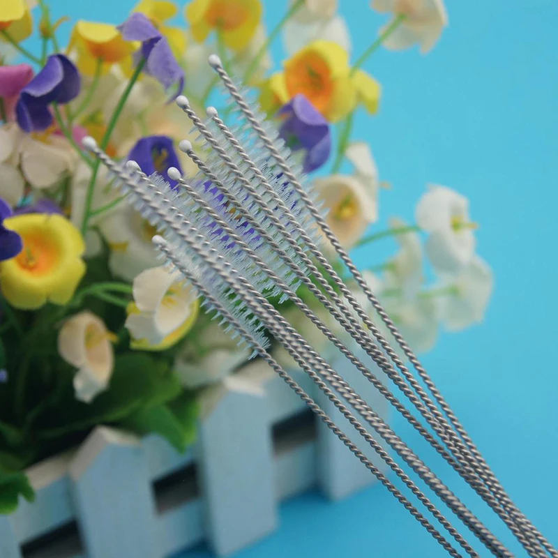 

1 Pc Steel Bottle Cleaning Brushes Kettle Baby CM0015 Cleaning Baby H4M8 Brushes Brush Bottle Stuff Spout Teapot H6A2