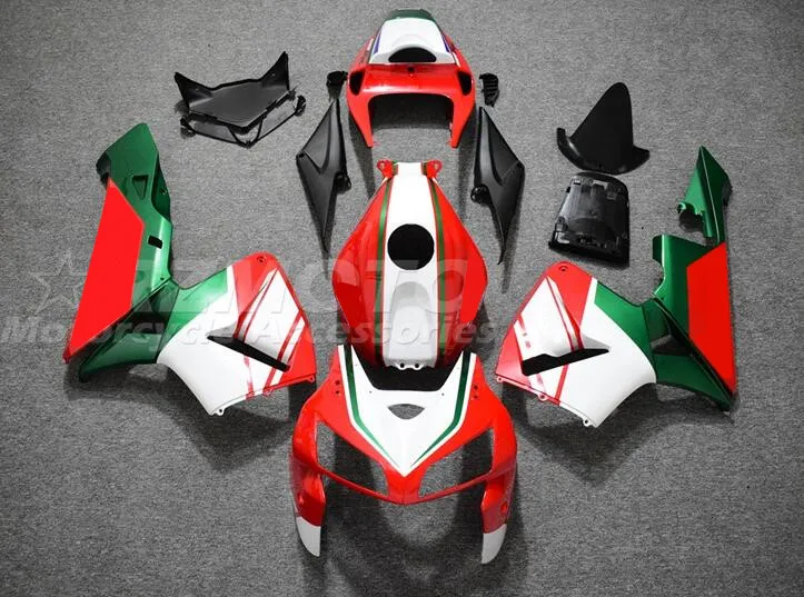 

4 Free Gifts Injection mold New ABS Fairings Kit Fit for HONDA CBR600RR F5 2005 2006 05 06 bodywork set Red Green