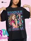 Футболка унисекс, хлопковая, в стиле хип-хоп, с надписью Hannah Montana-Майли Сайрус рэп
