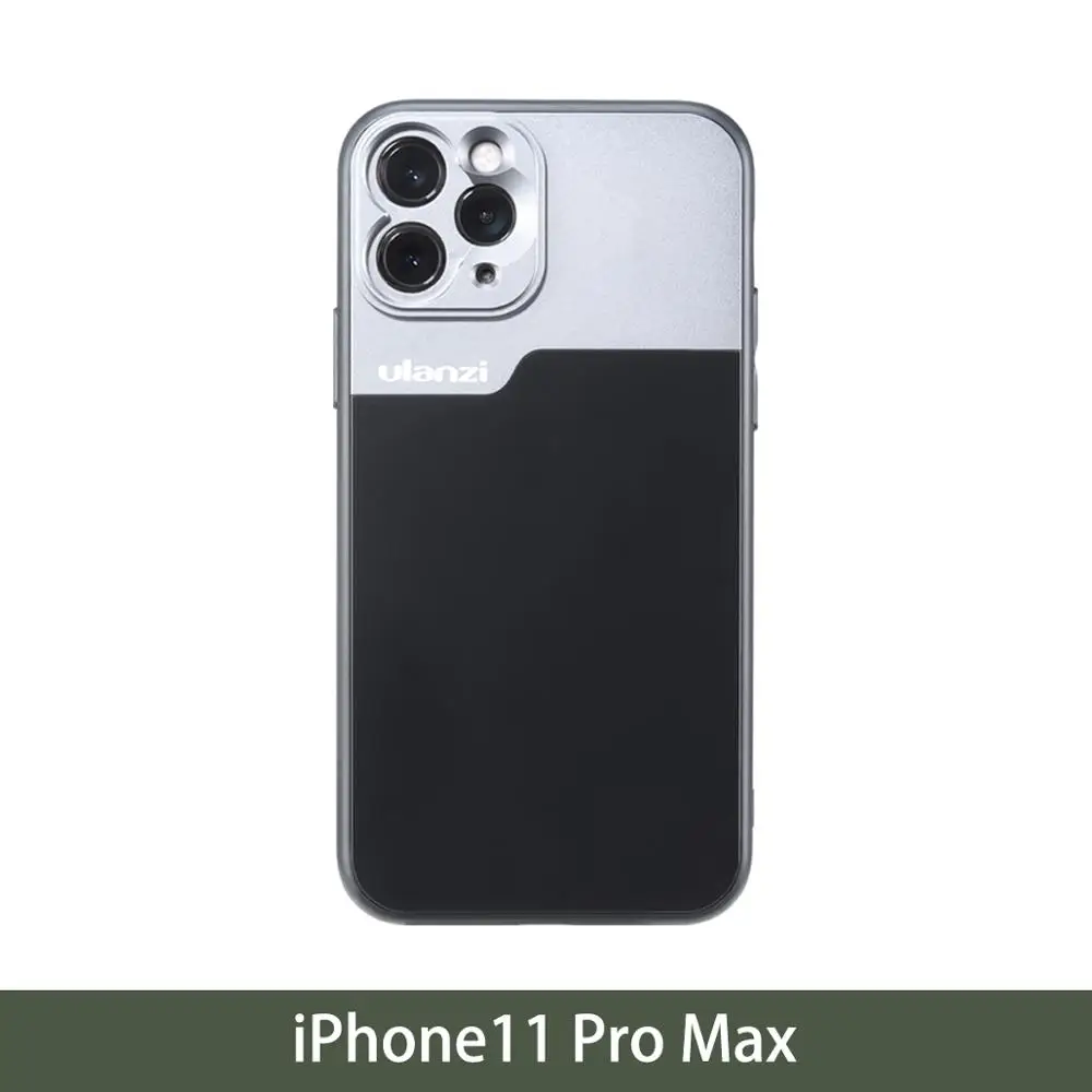 for iphone11 pro Max Чехол для телефона Ulanzi для iPhone 7/8 X XS XR 11 Pro Max samsung S10 N10 HUAWEI P30 mate 30 Pro анаморфные линзы 17 мм чехол для объектива - Цвет: for iphone11 pro Max