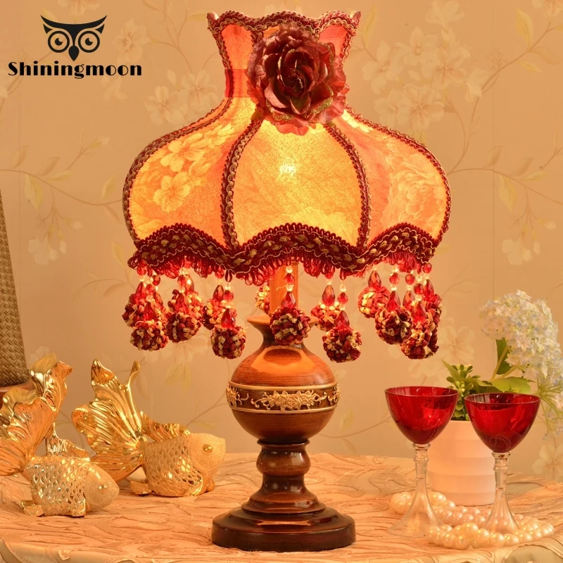 Скандинавское Ретро классическое искусство настольная лампа деко современная