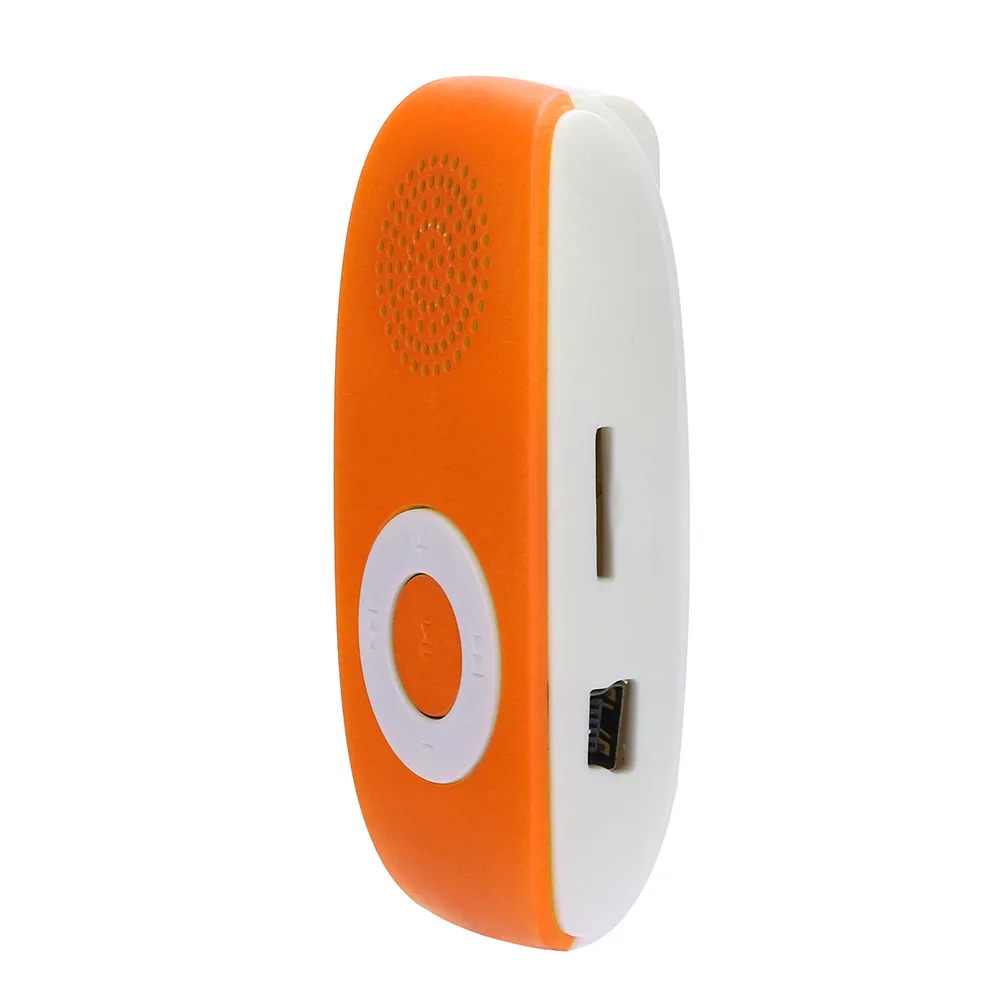 USB MP3-плеер портативный мини музыкальный Спортивный клип mp3-плеер Поддержка