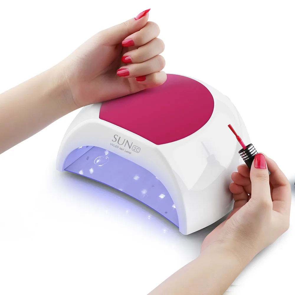 

YUJIA 48W LED Light For Nail With UV Lamp For Gel Nail Polish Polishing Nail Dryer For Manicure 10s /30s /60s+90s Low Heat Mode