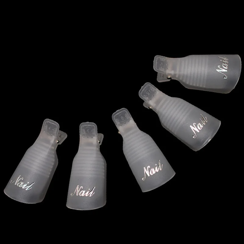 10 шт./компл. средство для удаления гель-лака обезжириватель Снятие лака зажимы