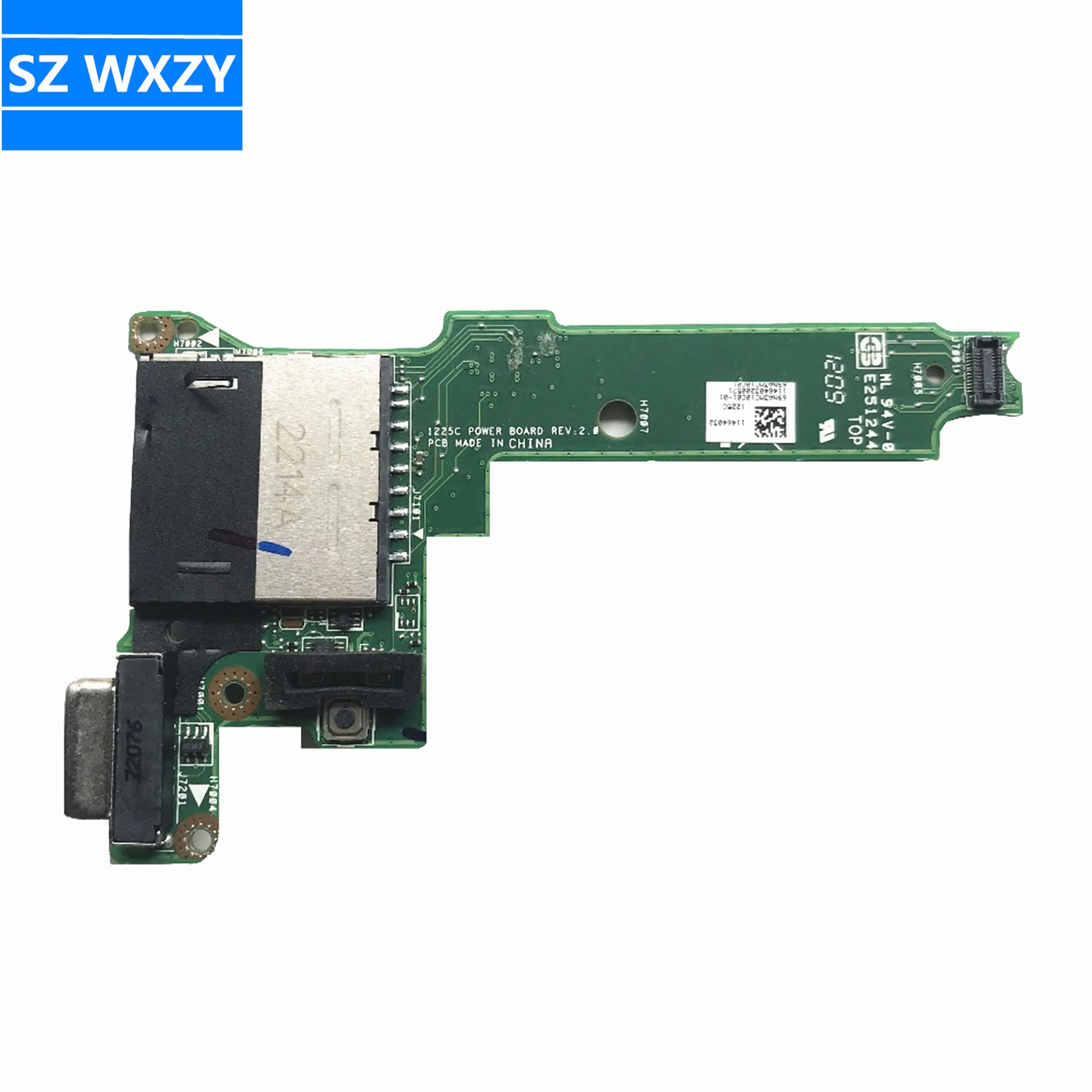 Оригинальная плата питания для Asus Eee PC 1225C кнопка переключения Vga sd ридер 100%