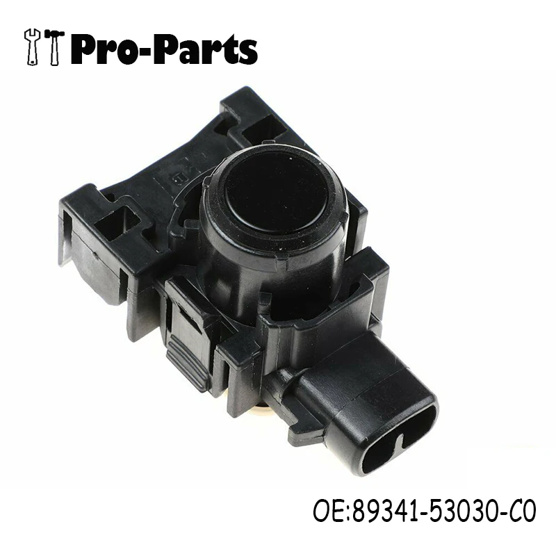 

2PCS 89341-53030-C0 Black Parking Sensor PDC Fit For 2015 2016 2017 LEXUS RC 350 RC200T RC-F